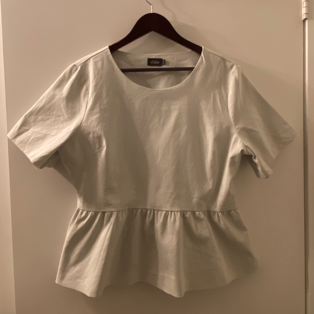 Kate Spade Saturday Peplum Top